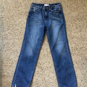 Women’s Boot Cut Jeans - Medium Blue Wash